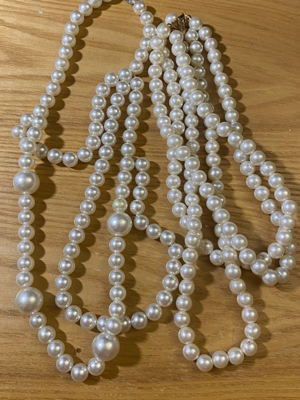 Crafters Faux Pearl Necklace - Classic Women Jewelry
